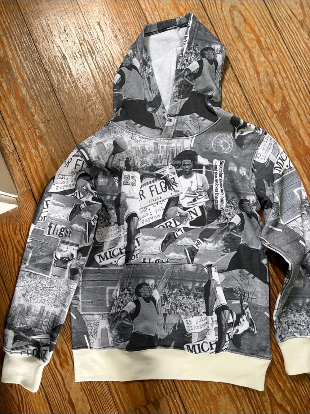 Jordan Black & White Hoodie